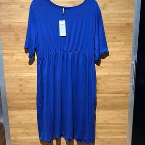 Blue Midi Dress